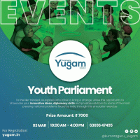 Youth Parliament 2023 Youth Festival Poster